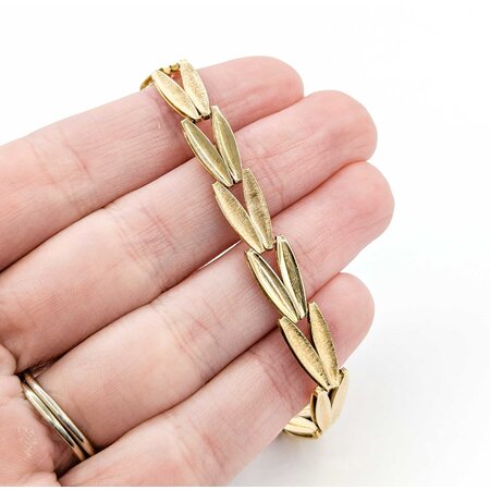 Bracelet 14ky "V" Link 7" 7mm 224113504