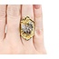 Ring Butterfly .30ctw Single Cut Diamonds 14ky 224110015