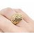 Ring 1.00ctw Round Dimonds Cross Hatched 18ky sz5.75 224120002