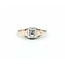 Ring Vintage Mid-Century Filigree .12ct Round Diamond 18ktt sz6.5 124110751