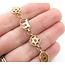 Bracelet 14ky Chai Star of David 7.5" 9.5mm 224113503