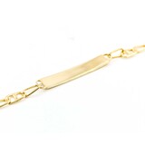  Bracelet 18ky ID Bracelet 7.5" 5.5mm 224123501