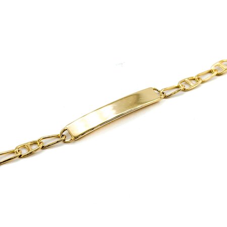 Bracelet 18ky ID Bracelet 7.5" 5.5mm 224123501