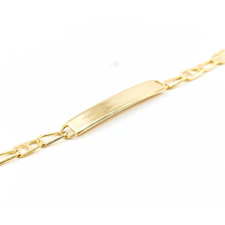 Bracelet 18ky ID Bracelet 7.5" 5.5mm 224123501