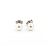 Earrings Stud 6mm Round Pearl 14kw 224114162