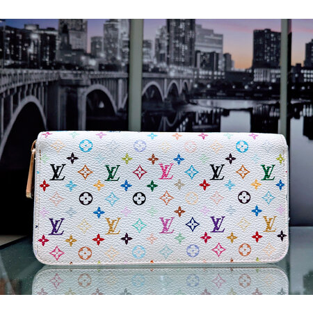 Wallet Louis Vuitton Zippy Monogram Blanc M60241 124125016