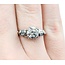 Ring Engagement 1.35ct Round Diamond .30ctw Diamonds 14kw sz5 224110318