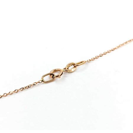 Necklace Diamond Fashion .86ctw Round Diamonds Station 14kr 18" 4.1mm 124112004