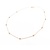 Necklace Diamond Fashion .86ctw Round Diamonds Station 14kr 18" 4.1mm 124112004