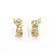 Earrings 4.50ctw Round/Baguette Diamonds Omega Back 27x16mm 18k/14k Omega 224124001