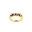 Ring 5 Stone .20ct Step Cut Diamonds .32ctw Sapphire 14ky sz5.75 224110182