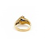 Ring .15ctw Baguette Diamonds 7mm Synthetic Sapphire 14ky sz6.5 224110210