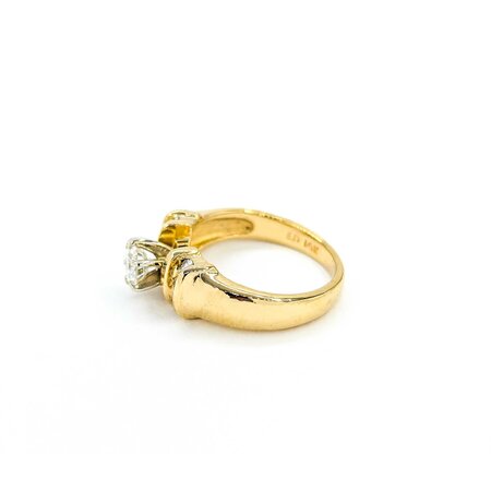 Ring Engagement .38ct Round Diamond .06ctw Diamonds 14ky sz4.5 224110306