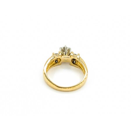 Ring Engagement .38ct Round Diamond .06ctw Diamonds 14ky sz4.5 224110306