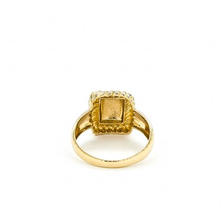 Ring Rectangle 15mm 14ky sz10 124110601