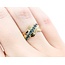 Ring 7 Stone .54ctw Topaz 10ky sz5 224110183