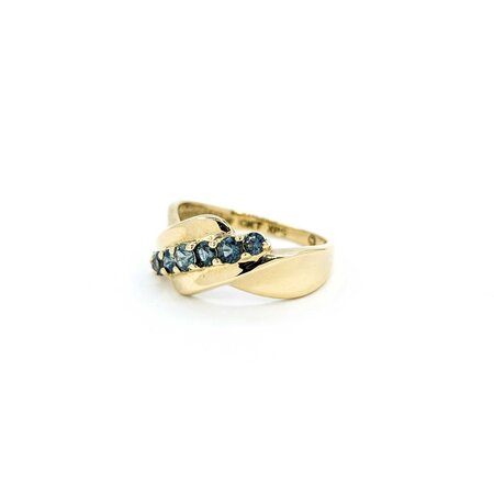 Ring 7 Stone .54ctw Topaz 10ky sz5 224110183