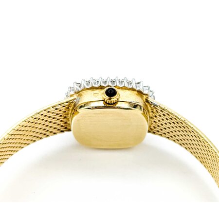 Watch Movado Vintage .50ctw Round Diamonds 21mm 14ky 6.5" Watch Only 224126607