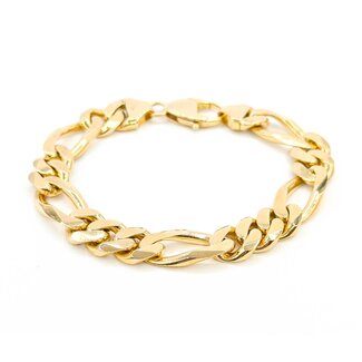 Bracelet 14ky Figaro Link 8.75" 11.75mm 224123504