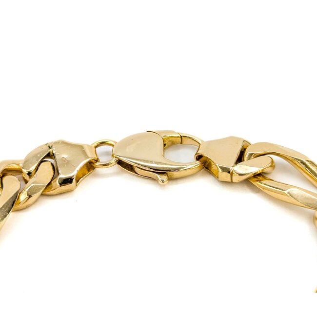 Bracelet 14ky Figaro Link 8.75" 11.75mm 224123504