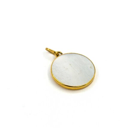 Pendant Pope Paul VI Mother of Pearl 24x16.5mm 18ky " 225011251