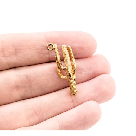 Pendant Cactus 25x9mm 14ky " 124121500