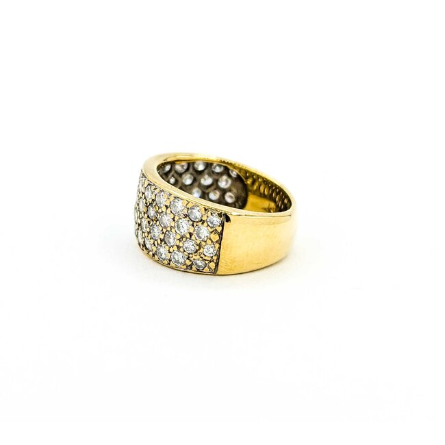 Ring 1.25ctw Round Diamonds 18ky sz4 224110005