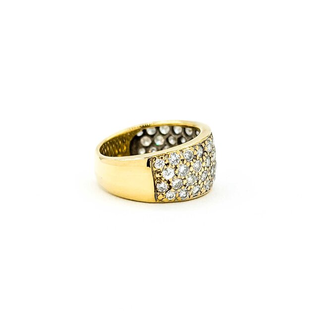Ring 1.25ctw Round Diamonds 18ky sz4 224110005