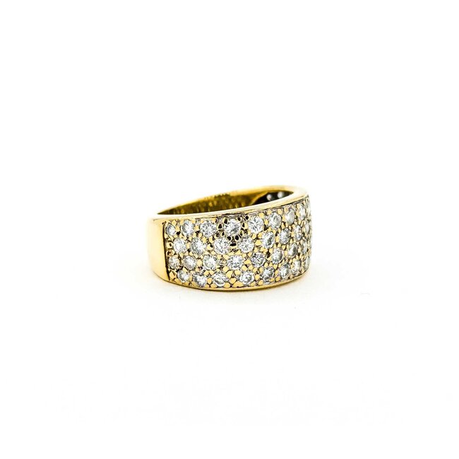 Ring 1.25ctw Round Diamonds 18ky sz4 224110005