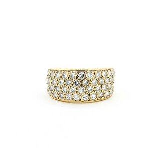 Ring 1.25ctw Round Diamonds 18ky sz4 224110005