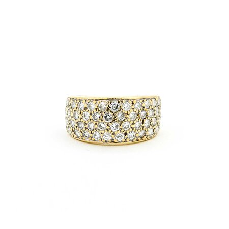 Ring 1.25ctw Round Diamonds 18ky sz4 224110005