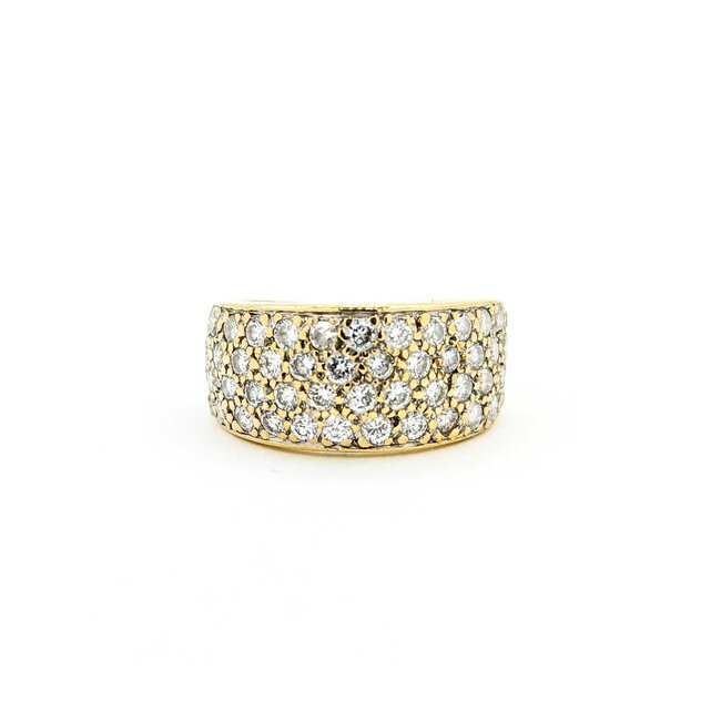 Ring 1.25ctw Round Diamonds 18ky sz4 224110005