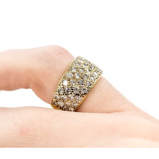 Ring 1.25ctw Round Diamonds 18ky sz4 224110005