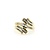 Ring .25ctw Round & Baguette Diamonds 10ky sz7 124110006