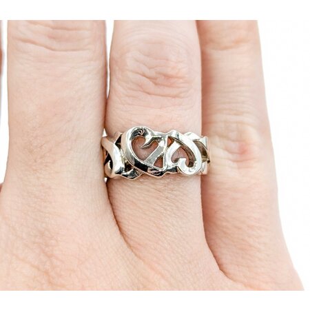 Ring Tiffany Heart Paloma Picasso SS sz5.5 224110601