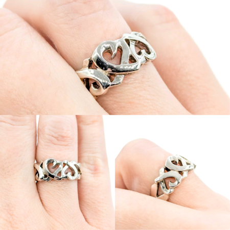 Ring Tiffany Heart Paloma Picasso SS sz5.5 224110601