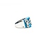 Ring .47ctw Round Diamonds Turquoise 18kw sz7 225010152