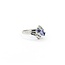 Ring .15ctw Round Diamonds .64ctw Tanzanite 14kw sz7 224110180