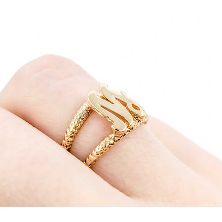 Ring "M" 10mm 10ky sz5.5 224110609