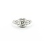 Ring Edwardian .89ct Old Mine Diamond .06ctw Diamonds Platinum sz6 225010754