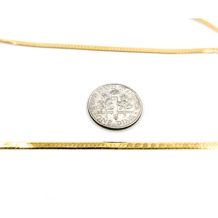 Necklace Herringbone 14ky 20" 2.5mm 225012501