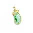Pendant Carved Jade 42x18mm 14ky " 225011253