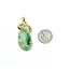 Pendant Carved Jade 42x18mm 14ky " 225011253