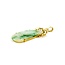 Pendant Carved Jade 42x18mm 14ky " 225011253