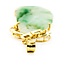 Pendant Carved Jade 42x18mm 14ky " 225011253