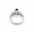 Ring S. Kashi .50ctw Round Diamonds .75ct Sapphire 14kw sz7 225010154