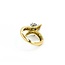 Ring .50ctw Round Diamonds .50ctw Ruby 18ky sz6 225010155