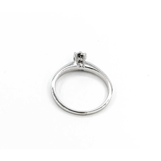 Ring Solitaire Engagement .20ct Round Diamond 10kw sz5.75 225010303