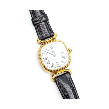 Watch Concord 21mm 14ky Leather Strap Watch Only 225016600