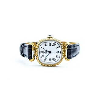 Watch Concord 21mm 14ky Leather Strap Watch Only 225016600